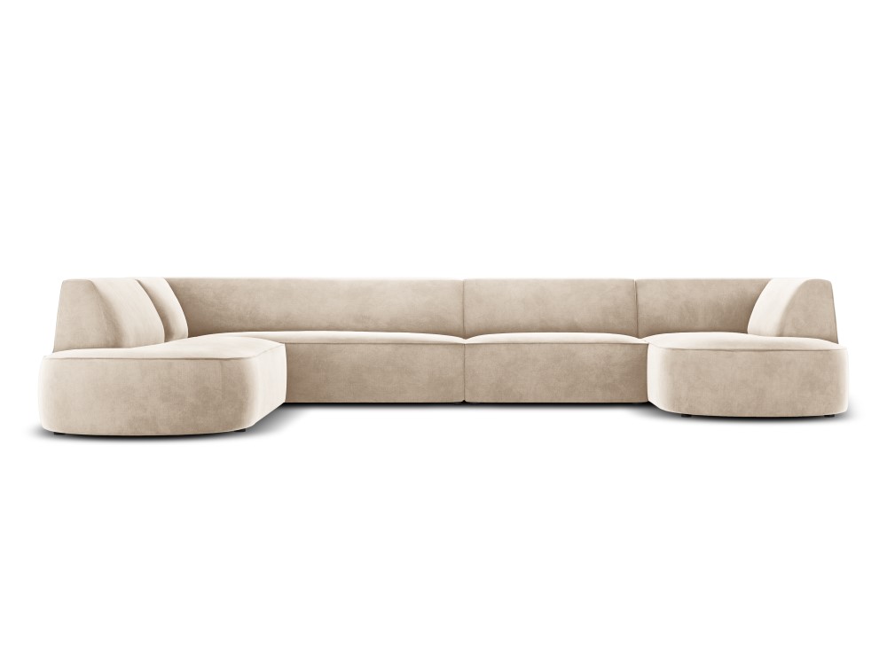 CXL by Christian Lacroix Charles, panoramic sofa 7 seats