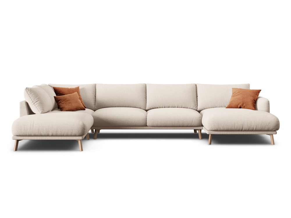 CXL by Christian Lacroix Margot, panoramic corner sofa 6 seats
