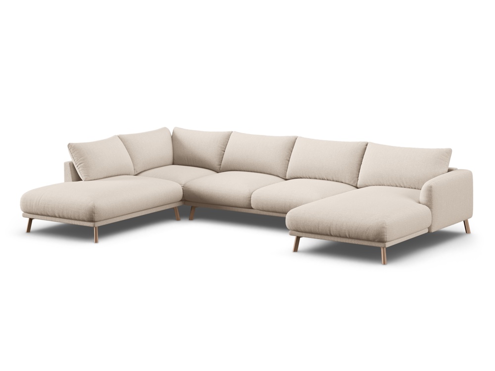 CXL by Christian Lacroix Margot, panoramic corner sofa 6 seats