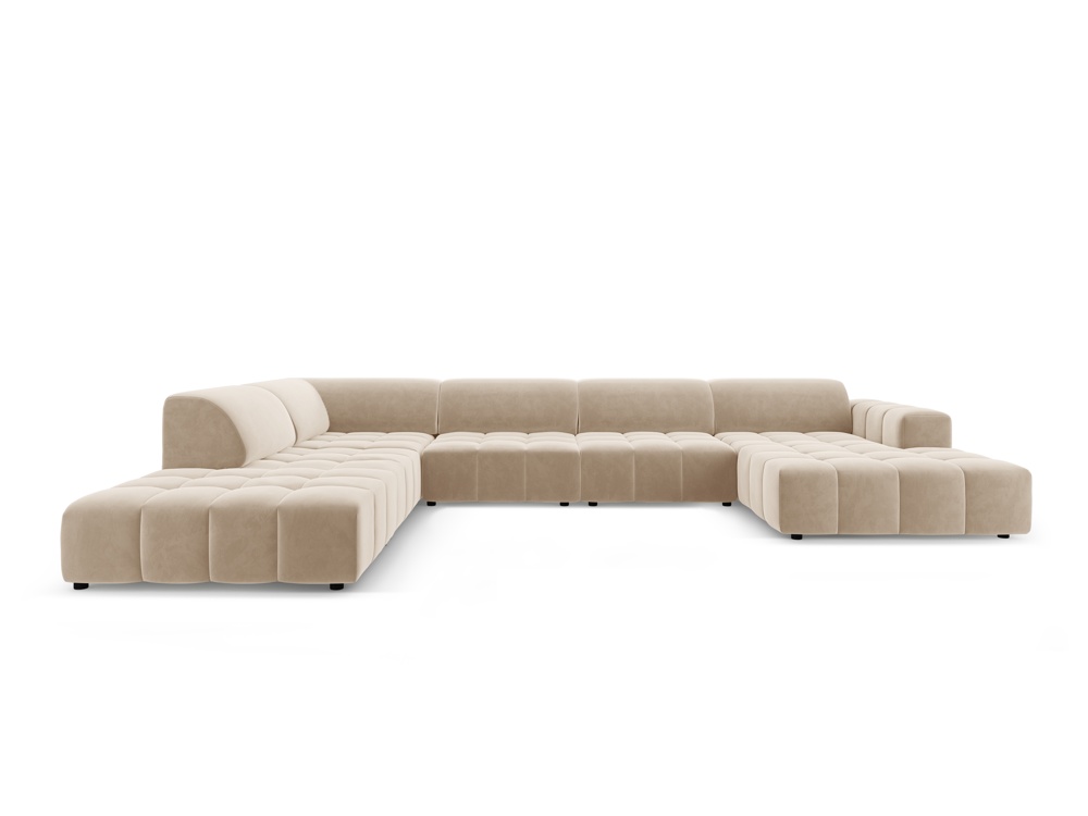 CXL by Christian Lacroix Luc, panoramic corner sofa 7 seats