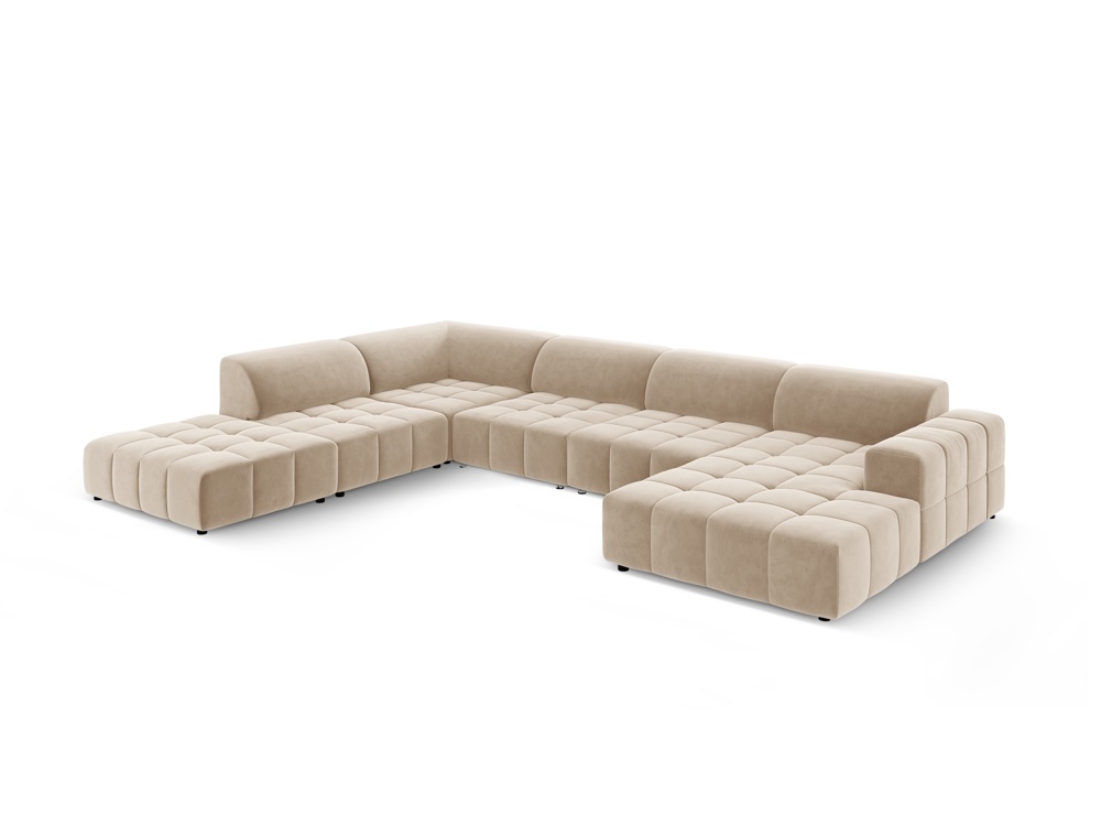 CXL by Christian Lacroix Luc, panoramic corner sofa 7 seats