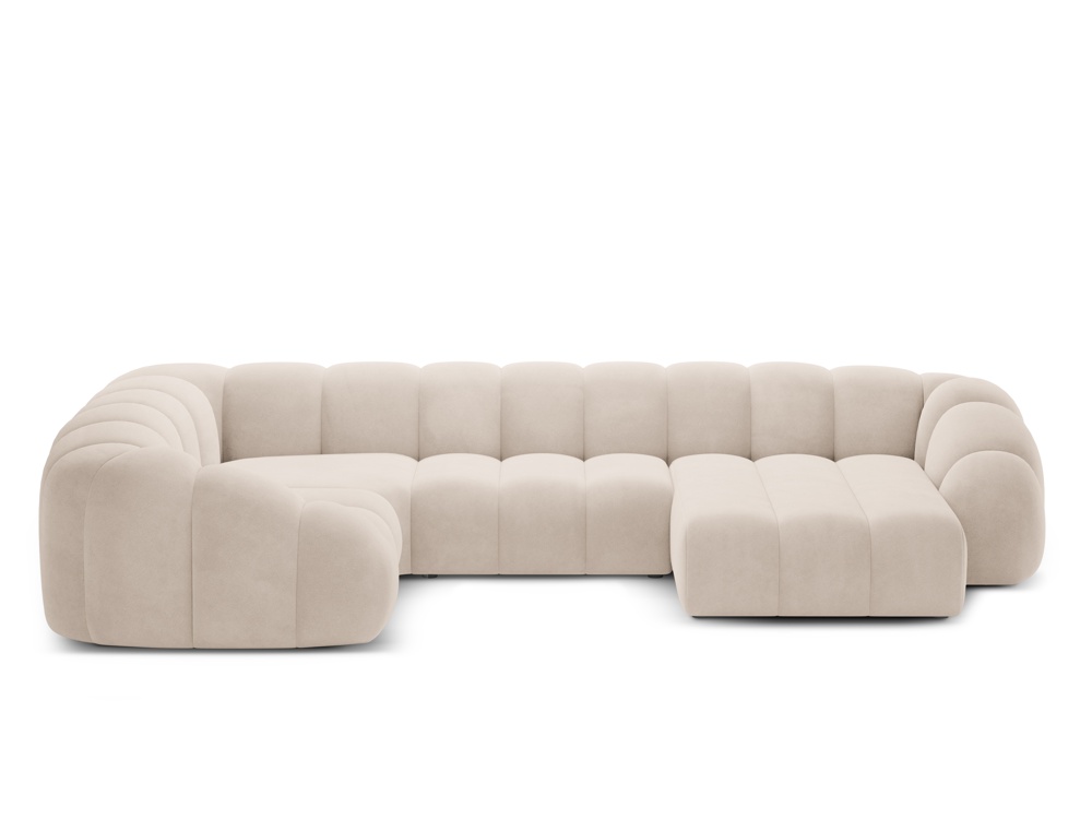 CXL by Christian Lacroix Lyna, panoramic sofa 7 seats